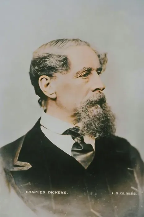 Framed Print : Charles Dickens, 1867. Creator: London Stereoscopic & Photographic Co Framed Print : Charles Dickens, 1867. Creator: London Stereoscopic & Photographic Co