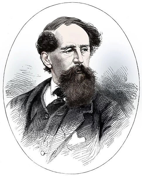 Charles Dickens, 19th century English novelist