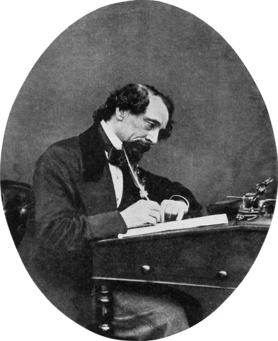 Framed Print : Charles Dickens, British novelist, 19th century (1956) Framed Print : Charles Dickens, British novelist, 19th century (1956)