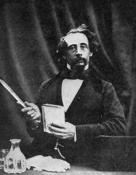 Framed Print : Charles Dickens giving a reading, 1859 (1912). Artist: Herbert Watkins Framed Print : Charles Dickens giving a reading, 1859 (1912). Artist: Herbert Watkins