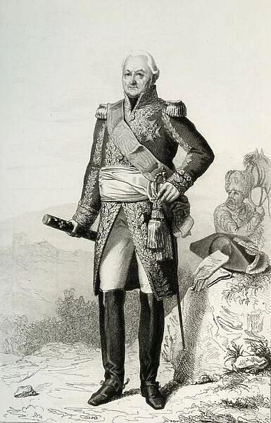 Charles du Houx de Viomenil, 1804, (1839). Creator: Julien Leopold Boilly