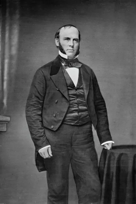 Framed Print : Charles Durkee of Wisconsin, between 1855 and 1865. Creator: Unknown Framed Print : Charles Durkee of Wisconsin, between 1855 and 1865. Creator: Unknown
