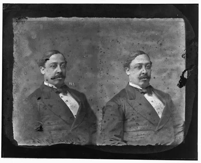 Framed Print : Charles Edmund Nash of Louisiana, 1865-1880. Creator: Unknown Framed Print : Charles Edmund Nash of Louisiana, 1865-1880. Creator: Unknown