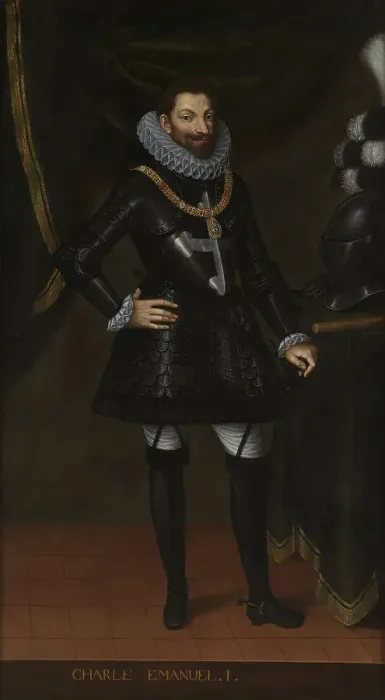 Framed Print : Charles Emmanuel I (1562-1630), Duke of Savoy. Artist: Anonymous Framed Print : Charles Emmanuel I (1562-1630), Duke of Savoy. Artist: Anonymous