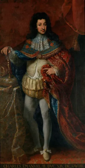 Framed Print : Charles Emmanuel II of Savoy (1634-1675). Artist: Anonymous Framed Print : Charles Emmanuel II of Savoy (1634-1675). Artist: Anonymous