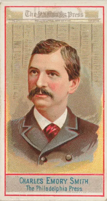 Framed Print : Charles Emory Smith, The Philadelphia Press, from the American Editors series (N1 Framed Print : Charles Emory Smith, The Philadelphia Press, from the American Editors series (N1