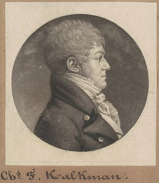Charles F. Kalkman, 1803. Creator: Charles Balthazar Julien Fevret de Saint-Mé