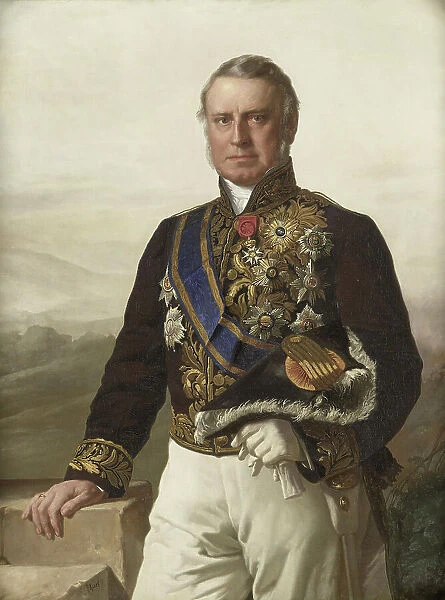 Charles Ferdinand Pahud (1803-73). Gouverneur-generaal (1855-61), 1863-1868. Creator: Jacob Spoel