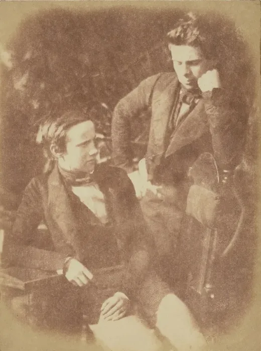 Framed Print : Charles and George Drysdale, 1843-1848. Creator: Hill & Adamson Framed Print : Charles and George Drysdale, 1843-1848. Creator: Hill & Adamson
