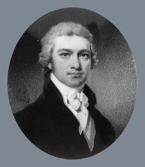 Framed Print : Charles Goldsborough, 1802. Creator: Robert Field Framed Print : Charles Goldsborough, 1802. Creator: Robert Field