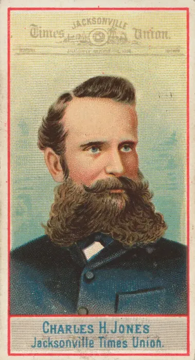 Framed Print : Charles H. Jones, Jacksonville Times Union, from the American Editors series (N1 Framed Print : Charles H. Jones, Jacksonville Times Union, from the American Editors series (N1
