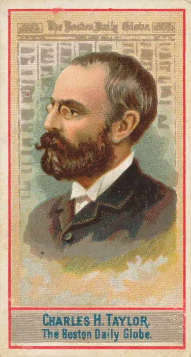 Framed Print : Charles H. Taylor, The Boston Daily Globe, from the American Editors series (N1 Framed Print : Charles H. Taylor, The Boston Daily Globe, from the American Editors series (N1