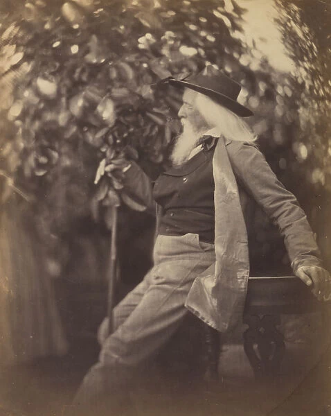 Charles Hay Cameron, Esq. in His Garden at Freshwater, 1865-67