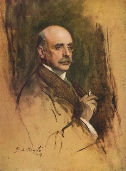 Framed Print : Charles Holme: founder and first editor of The Studio, 1908. Artist: Philip A de Laszlo Framed Print : Charles Holme: founder and first editor of The Studio, 1908. Artist: Philip A de Laszlo