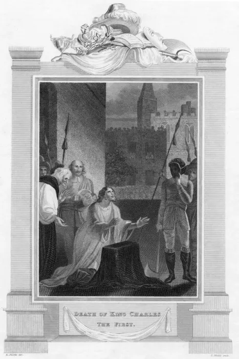 Framed Print : Charles I (1600-1649) King of England, 1824 Framed Print : Charles I (1600-1649) King of England, 1824