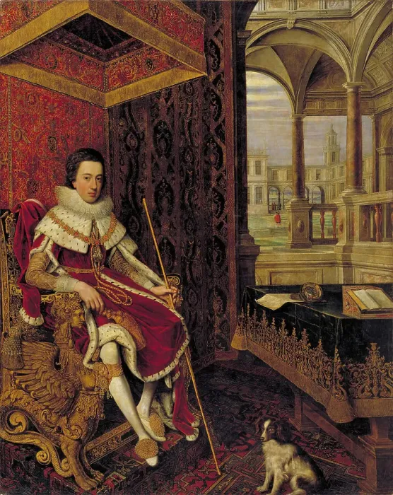 Framed Print : Charles I (1600-1649) when Prince of Wales, 1619-1621. Creators: Hendrick van Steenwijck the Elder, Daniel Mytens, Paulus van Somer Framed Print : Charles I (1600-1649) when Prince of Wales, 1619-1621. Creators: Hendrick van Steenwijck the Elder, Daniel Mytens, Paulus van Somer