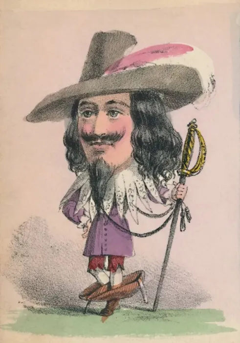 Framed Print : Charles I, 1856. Artist: Alfred Crowquill Framed Print : Charles I, 1856. Artist: Alfred Crowquill