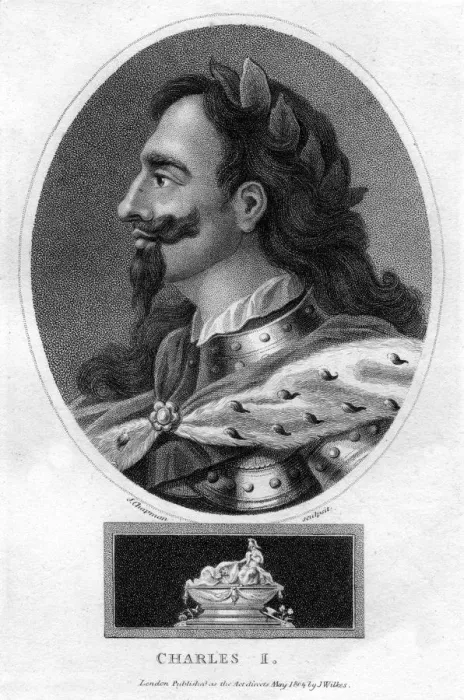Framed Print : Charles I of England, (1804). Artist: J Chapman Framed Print : Charles I of England, (1804). Artist: J Chapman