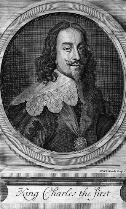 Framed Print : Charles I of England. Artist: MV Gucht Framed Print : Charles I of England. Artist: MV Gucht