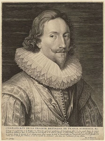 Charles I, King of England. Creator: Lucas Vorsterman