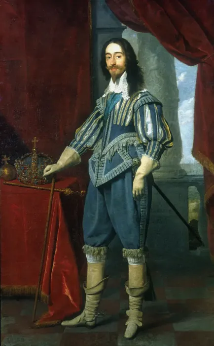 Framed Print : Charles I, King of Great Britain and Ireland, 1631. Artist: Daniel Mytens Framed Print : Charles I, King of Great Britain and Ireland, 1631. Artist: Daniel Mytens