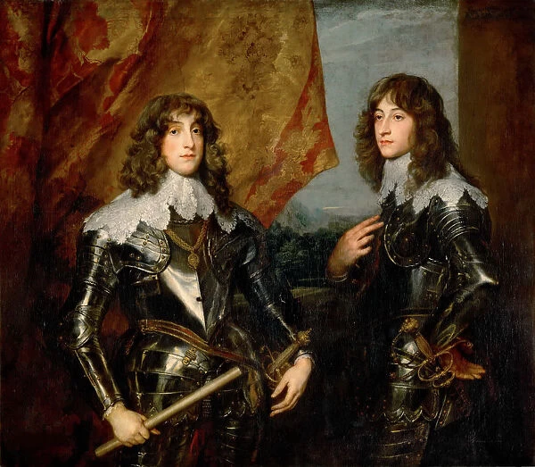 Charles I Louis (1617-1680), Elector Palatine, and his Brother, Prince Rupert of the Rhine