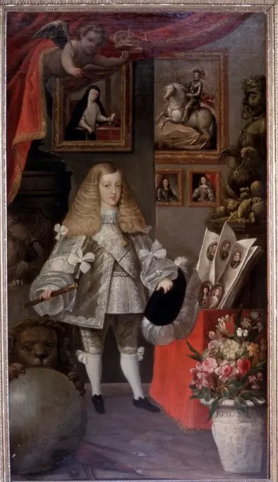 Framed Print : Charles II (1661 - 1700), king of Spain from 1665. Charles II and the Austria house Framed Print : Charles II (1661 - 1700), king of Spain from 1665. Charles II and the Austria house