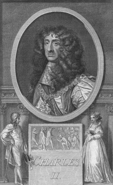 Framed Print : Charles II, 1788 Framed Print : Charles II, 1788