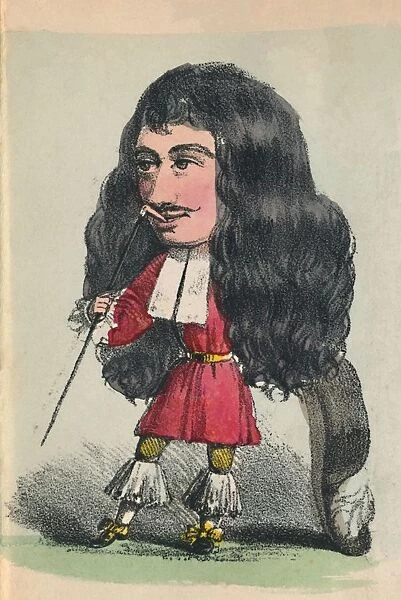 Charles II, 1856. Artist: Alfred Crowquill