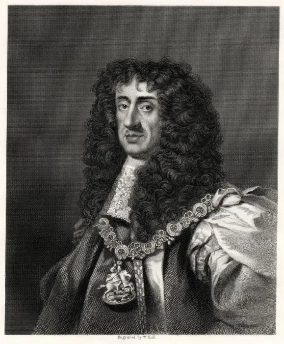 Framed Print : Charles II, King of Great Britain and Ireland, 19th century. Artist: W Holl Framed Print : Charles II, King of Great Britain and Ireland, 19th century. Artist: W Holl