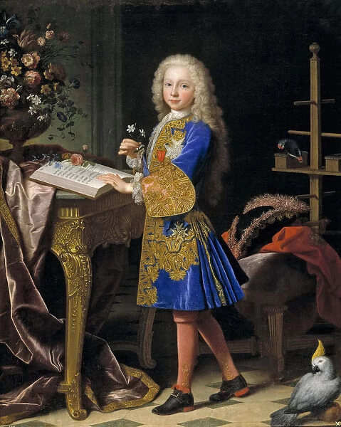 Charles III of Spain as child, 1724. Creator: Ranc, Jean (1674-1735)