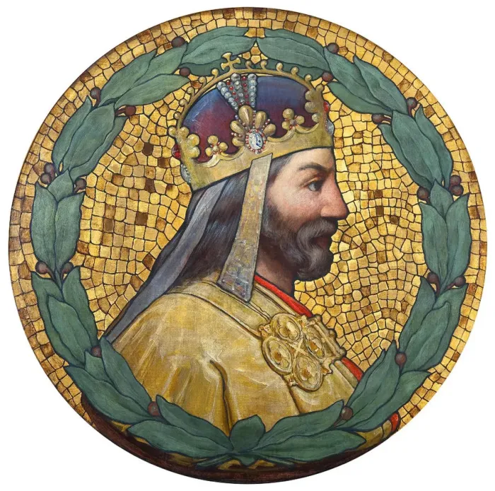 Framed Print : Charles IV, 1900. Artist: Liebscher, Adolf (1857-1919) Framed Print : Charles IV, 1900. Artist: Liebscher, Adolf (1857-1919)