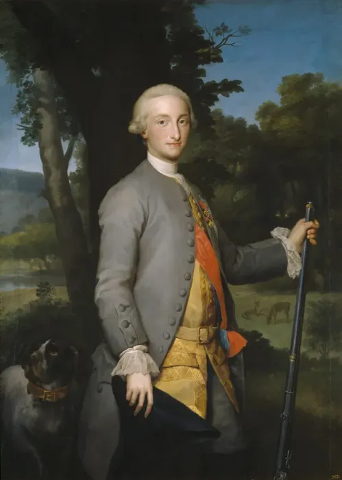Framed Print : Charles IV of Spain as Prince of Asturias, ca 1764-1765. Artist: Mengs, Anton Raphael (1728-1779) Framed Print : Charles IV of Spain as Prince of Asturias, ca 1764-1765. Artist: Mengs, Anton Raphael (1728-1779)