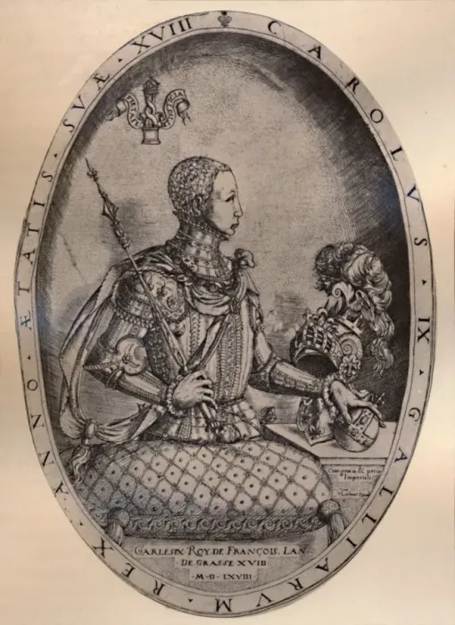 Framed Print : Charles IX, King of France, 1568 (1894). Artist: Mathias Zundt Framed Print : Charles IX, King of France, 1568 (1894). Artist: Mathias Zundt