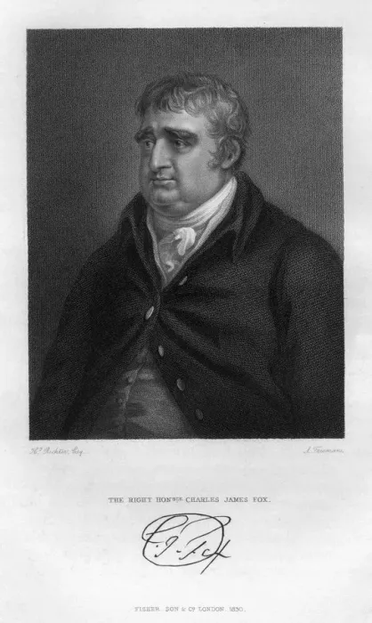 Framed Print : Charles James Fox (1749-1806), Whig statesman, 1830. Artist: Samuel Freeman Framed Print : Charles James Fox (1749-1806), Whig statesman, 1830. Artist: Samuel Freeman