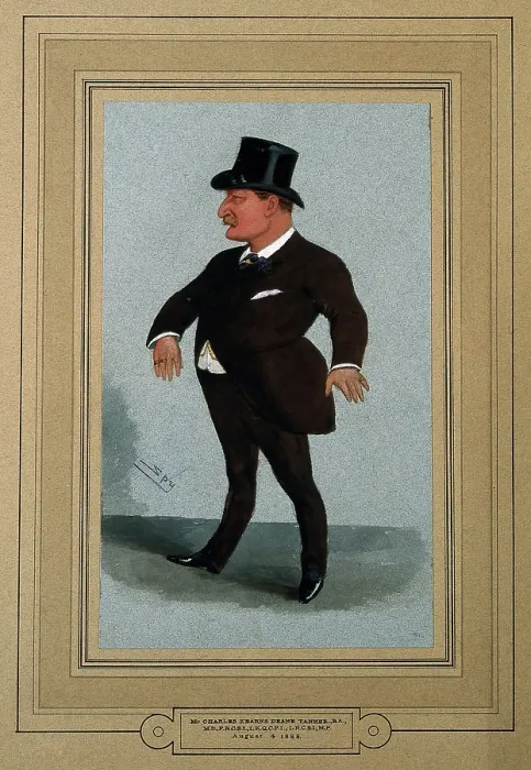 Framed Print : Charles Kearns Deane Tanner, 1888. Creator: Sir Leslie Matthew Ward Framed Print : Charles Kearns Deane Tanner, 1888. Creator: Sir Leslie Matthew Ward