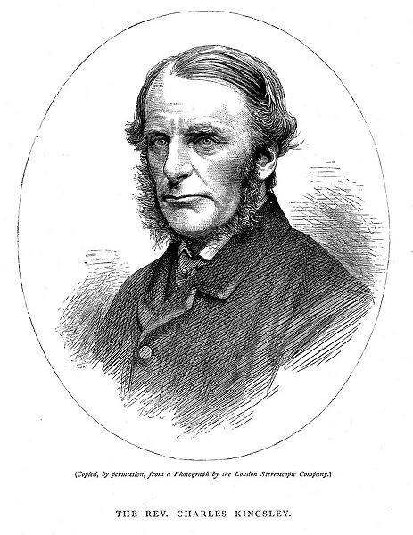 Charles Kingsley, British writer and cleric, c1880