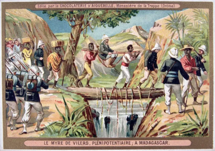 Framed Print : Charles le Myre de Vilers, resident general of Madagascar, 19th century Framed Print : Charles le Myre de Vilers, resident general of Madagascar, 19th century
