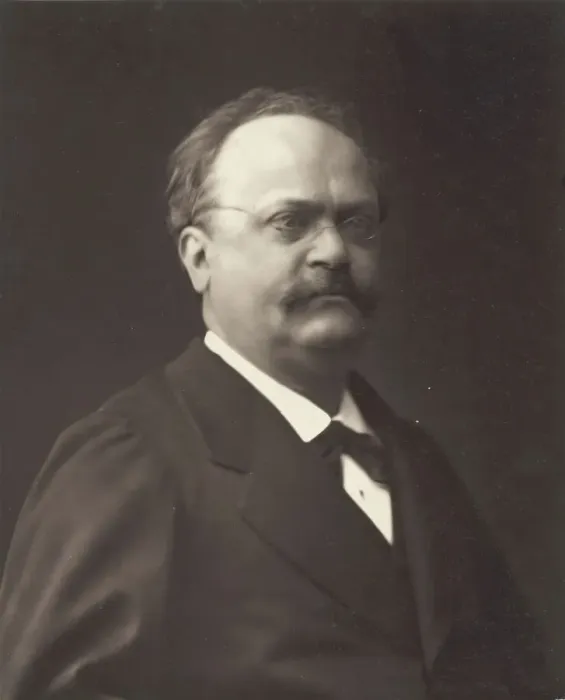 Framed Print : Charles Lecoq, [French operatic composer], c. 1876  /  84. Creator: Pierre Petit