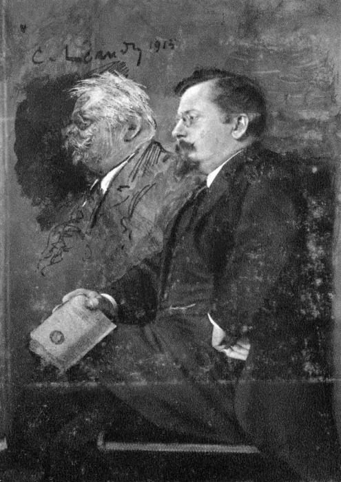 Framed Print : Charles-Lucien Leandre, French painter, illustrator and sculptor, 1915 Framed Print : Charles-Lucien Leandre, French painter, illustrator and sculptor, 1915