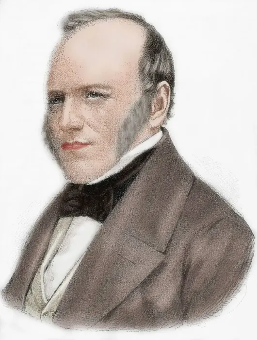 Framed Print : Charles Lyell, 1883. Creator: Maynhofer Framed Print : Charles Lyell, 1883. Creator: Maynhofer