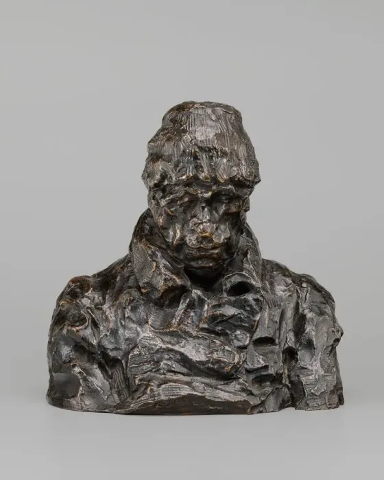 Framed Print : Charles-Malo-Francois, Comte de Lameth, model c. 1832 / 1835, cast 1929 / 1940 Framed Print : Charles-Malo-Francois, Comte de Lameth, model c. 1832 / 1835, cast 1929 / 1940