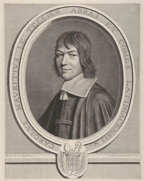 Charles-Maurice Le Tellier, 1663. Creator: Robert Nanteuil