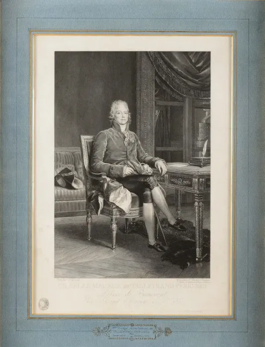 Framed Print : Charles Maurice de Talleyrand Perigord (1754-1838), Prince de Benevent, ca 1808 Framed Print : Charles Maurice de Talleyrand Perigord (1754-1838), Prince de Benevent, ca 1808