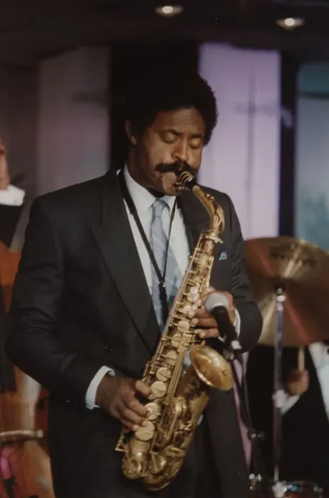 Framed Print : Charles McPherson, Jazz Inn Party, Nordwijk, Netherlands, 1989. Creator: Brian Foskett Framed Print : Charles McPherson, Jazz Inn Party, Nordwijk, Netherlands, 1989. Creator: Brian Foskett
