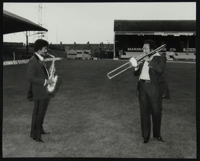 Framed Print : Charles McPherson and John Gordon at the Newport Jazz Festival, Ayresome Park, Middlesbrough, 1978 Framed Print : Charles McPherson and John Gordon at the Newport Jazz Festival, Ayresome Park, Middlesbrough, 1978