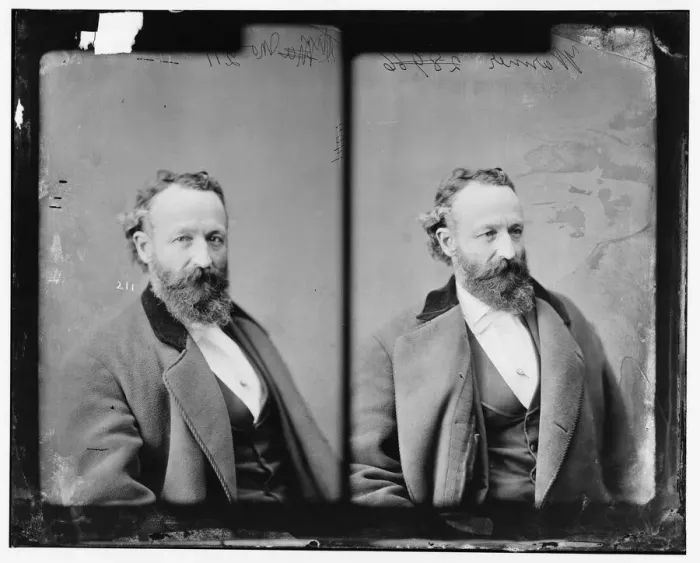 Framed Print : Charles P. Warner of Missouri?, between 1865 and 1880. Creator: Unknown Framed Print : Charles P. Warner of Missouri?, between 1865 and 1880. Creator: Unknown