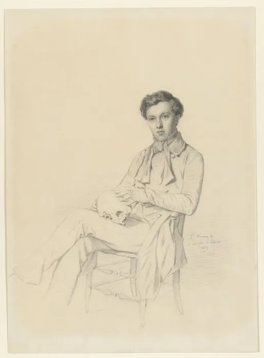 Framed Print : Charles Passant, 1849. Creator: Gustave Edward Barry (French)