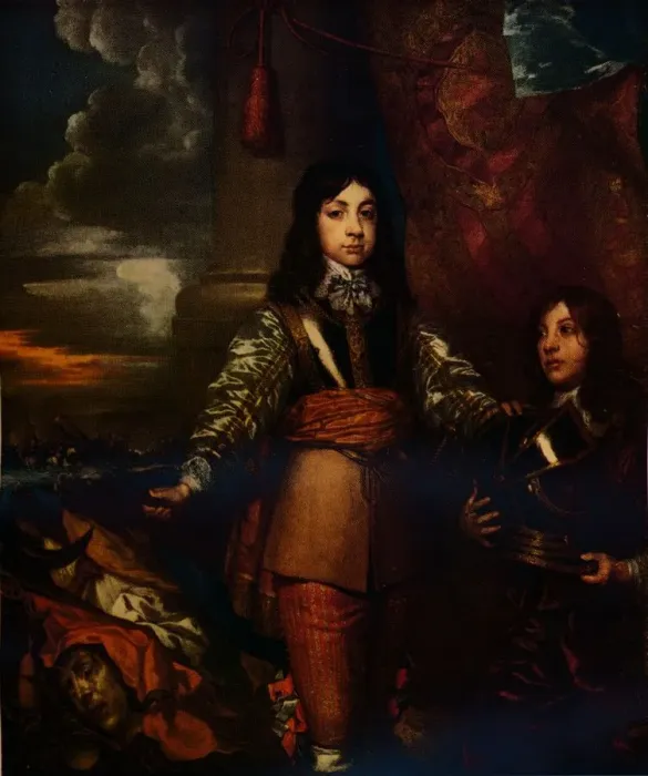Framed Print : Charles, Prince of Wales, Age 12, c1642, (1936). Artist: William Dobson Framed Print : Charles, Prince of Wales, Age 12, c1642, (1936). Artist: William Dobson