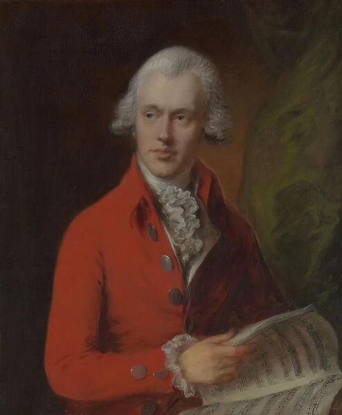 Charles Rousseau Burney (1747-1819), ca. 1780. Creator: Thomas Gainsborough